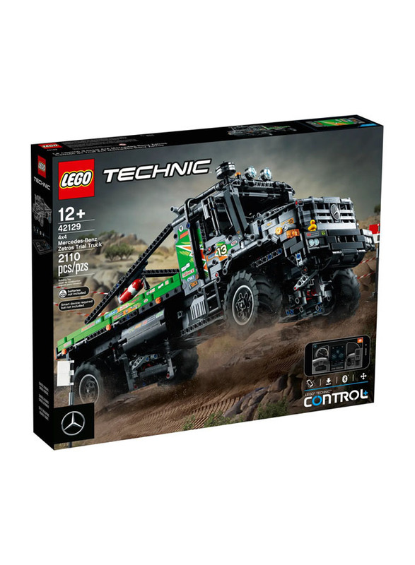 Lego Technic: 4x4 Mercedes-Benz Zetros Trial Truck, 42129, 2110 Pieces, Ages 12+