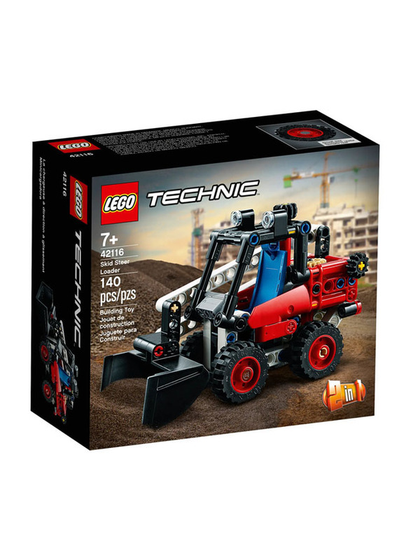 Lego Technic: Skid Steer Loader, 42116, 140 Pieces, Ages 7+