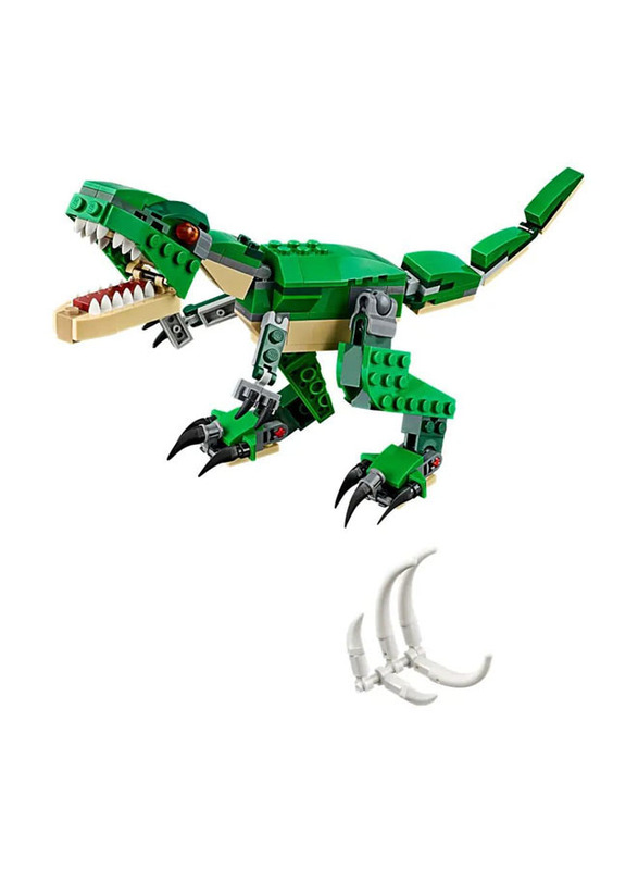 Lego Creator 3-in-1 Mighty Dinosaurs Building Set, 174 Pieces, Ages 7+, 31058, Multicolour