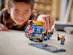 Lego Mobile Crane Building Set, 340 Pieces, Ages 7+, 60324, Multicolour