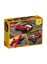 Lego Creator 3-in-1 Sports Car Building Set, 134 Pieces, Ages 6+, 31100, Multicolour