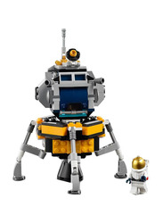 Lego Creator 3-in-1 Space Shuttle Adventure Building Set, 486 Pieces, Ages 8+, 31117, Multicolour