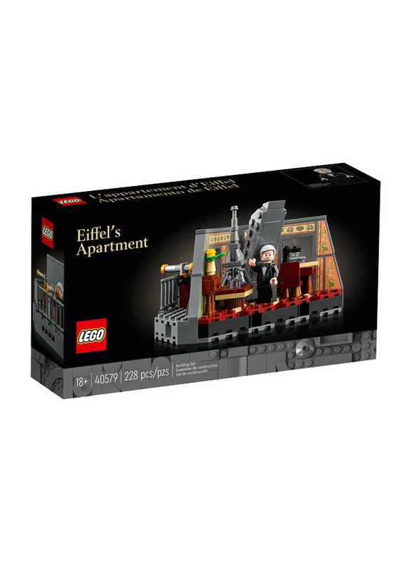Lego 40579 Eiffel's Apartment Building Set, 228 Pieces, Ages 18+
