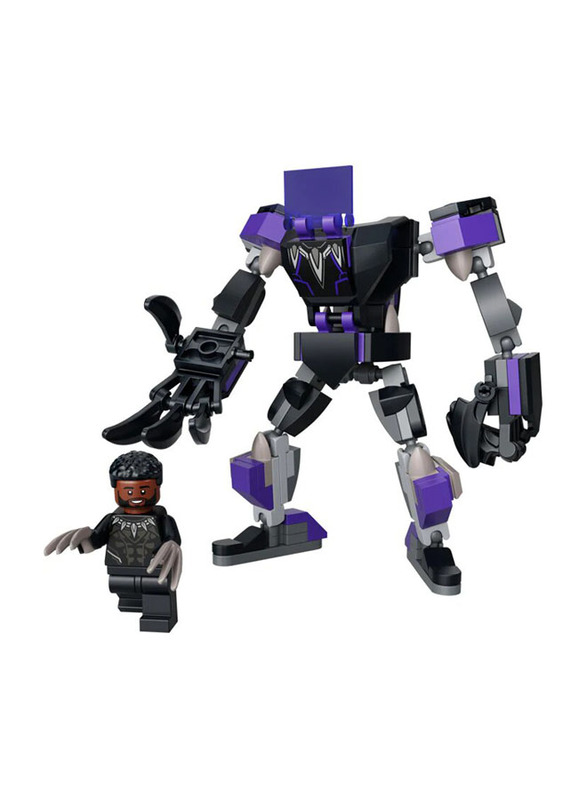Lego 76204 Marvel Black Panther Mech Armor Building Set, 124 Pieces, Ages 7+