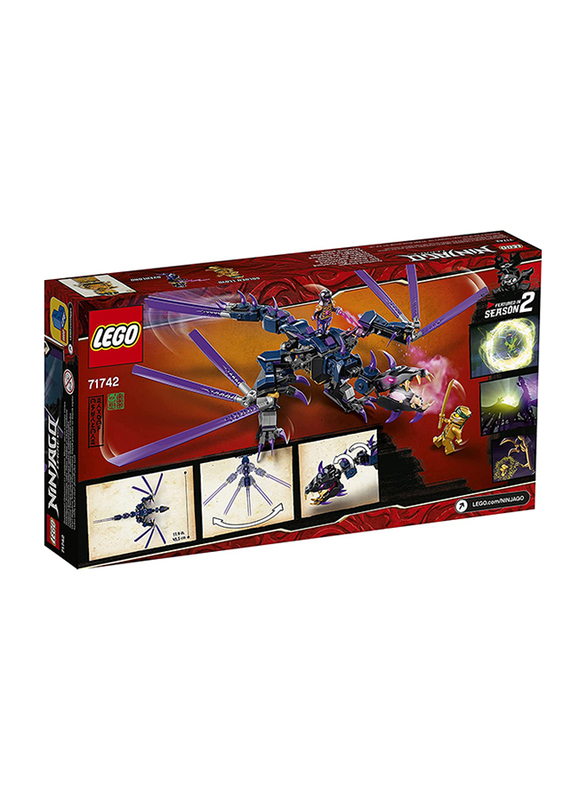 Lego 71742 Overlord Dragon Building Set, 372 Pieces, Ages 7+