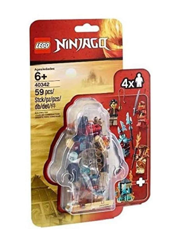 Lego 40342 MF Set NINJAGO 2019 Minifigure Set, 59 Pieces, Ages 6+