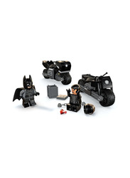 Lego DC Super Heroes Batman & Selina Kyle Motorcycle Pursuit Building Set, 149 Pieces, Ages 6+, 76179, Multicolour