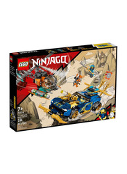 Lego 71776 Ninjago Jay and Nya's Race Car Evo Building Set, 536 Pieces, Ages 7+