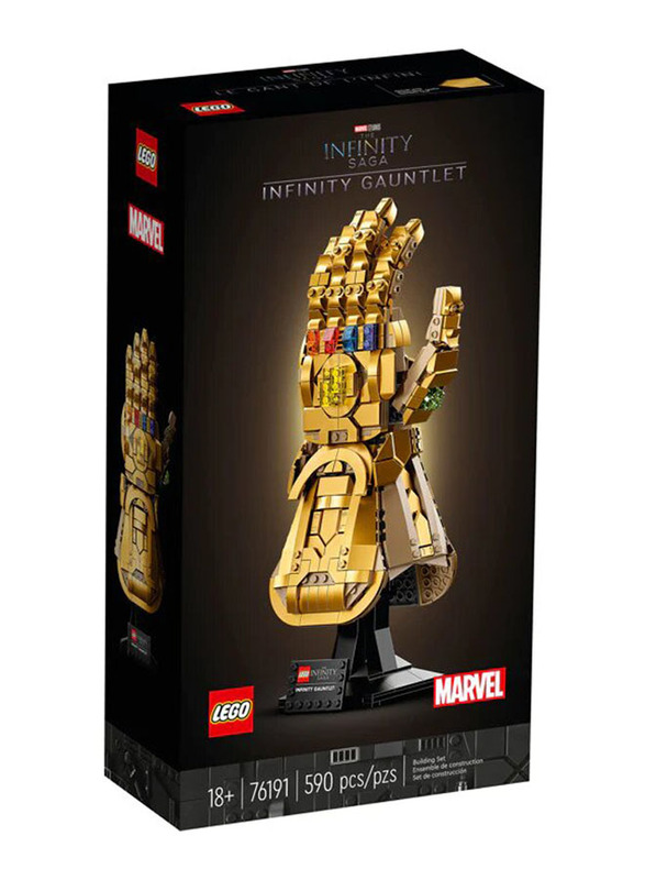 Lego 76191 Marvel Infinity Gauntlet Building Set, 590 Pieces, Ages 18+