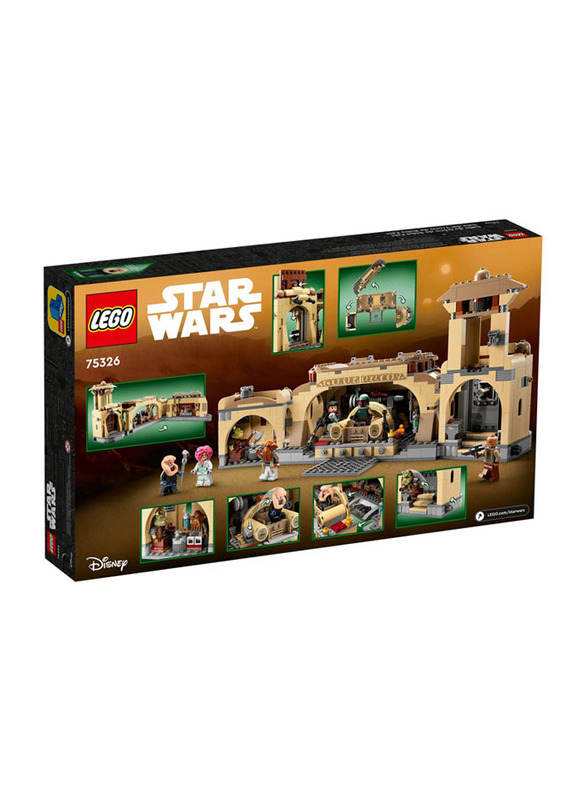 Lego Star Wars: Boba Fett's Throne Room, 75326, 732 Pieces, Ages 9+