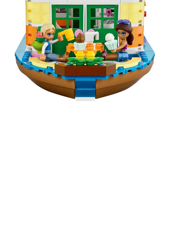 Lego Friends Canal Houseboat Building Set, 737 Pieces, Ages 7+, 41702, Multicolour