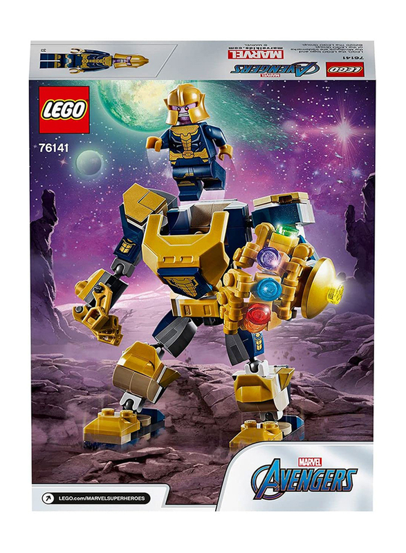 Lego 76141 Thanos Mech Model Building Set, 152 Pieces, Ages 6+