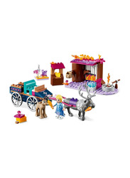 Lego Disney Elsa's Wagon Adventure Building Set, 116 Pieces, Ages 4+, 41166, Multicolour