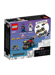 Lego 76189 Marvel Super Heroes Captain America and Hydra Face-Off Building Set, 49 Pieces, Ages 4+