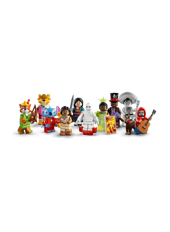 Lego Minifigures Disney 100 Building Set, 8 Pieces, Ages 5+, 71038, Multicolour