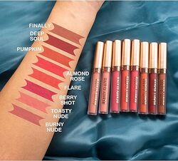 8 Piece Matte Liquid Lipstick Set - Non-Stick Cup, Waterproof, Long-Lasting, Birthday Edition - Durable Lipgloss Cosmetics Makeup Kit for Women and Girls (8PCS)