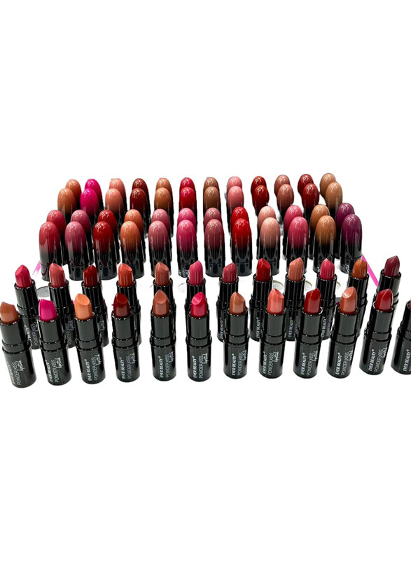 

Generic Matte Lipstick, 72 Pieces, Multicolour