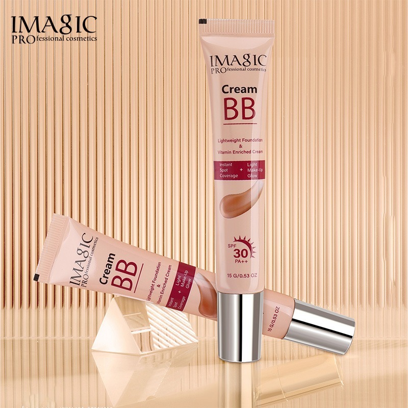 IMAGIC Natural BB Cream  Lightweigh  Hydrating Formula  All in One Skin Perfecting Cream with SPF Protection (1422 BEIGE)