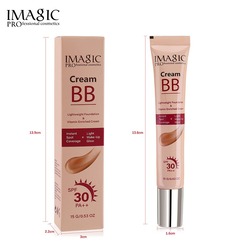 IMAGIC Natural BB Cream  Lightweigh  Hydrating Formula  All in One Skin Perfecting Cream with SPF Protection (1422 BEIGE)