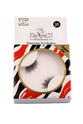 Famina21 Supreme Eyelashes - 20 Models, Natural and Lightweight, Reusable False Eyelashes (FM20)