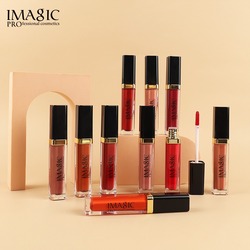 IMAGIC Velvet Lipgloss  12 Vibrant Colors  Long-Lasting, Highly Pigmented Formula  Soft Applicator for Easy Application (C09 FEAST 7ML)