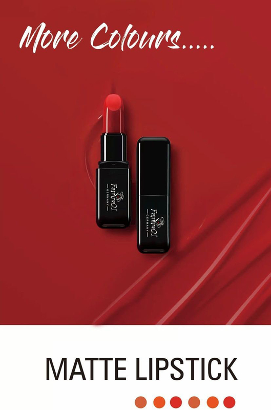 Famina21 Smart Fusion Lipstick with Radiant-Finish, FML08, Red