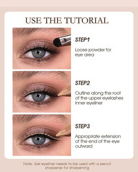 IMAGIC Nude Beige Kohl Kajal Waterproof 1.3g  Long Lasting Smudge Proof Eyeliner for Bold & Precise Eye Makeup