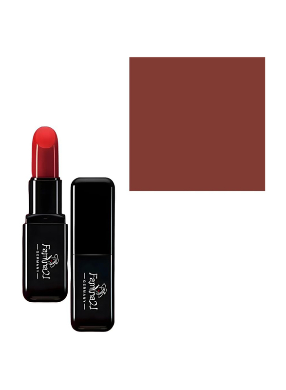 Famina21 Smart Fusion Lipstick with Radiant-Finish, FML06, Brown