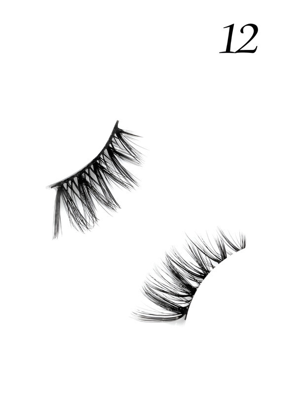 Famina21 Supreme Eyelashes - 20 Models, Natural and Lightweight, Reusable False Eyelashes (FM12)