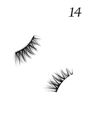 Famina21 Supreme Eyelashes - 20 Models, Natural and Lightweight, Reusable False Eyelashes (FM14)