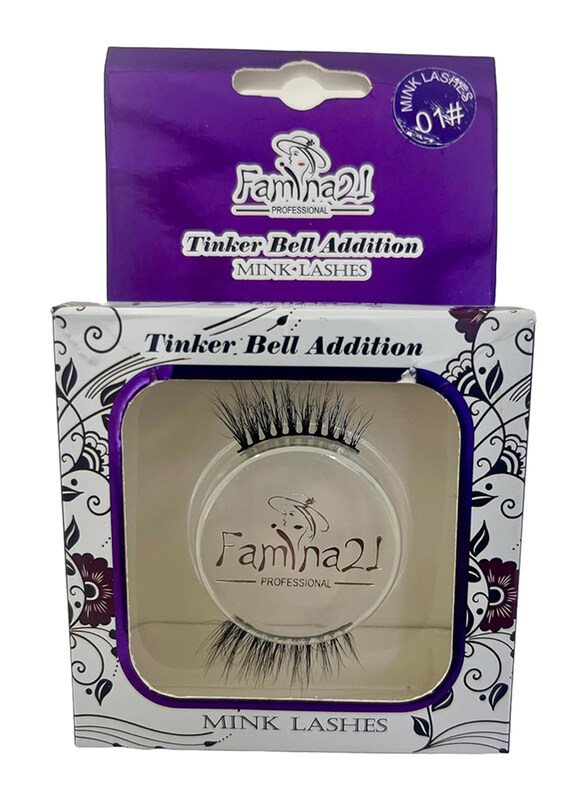 

Famina21 Tinker Bell Addition Mink Lashes, #01, Black