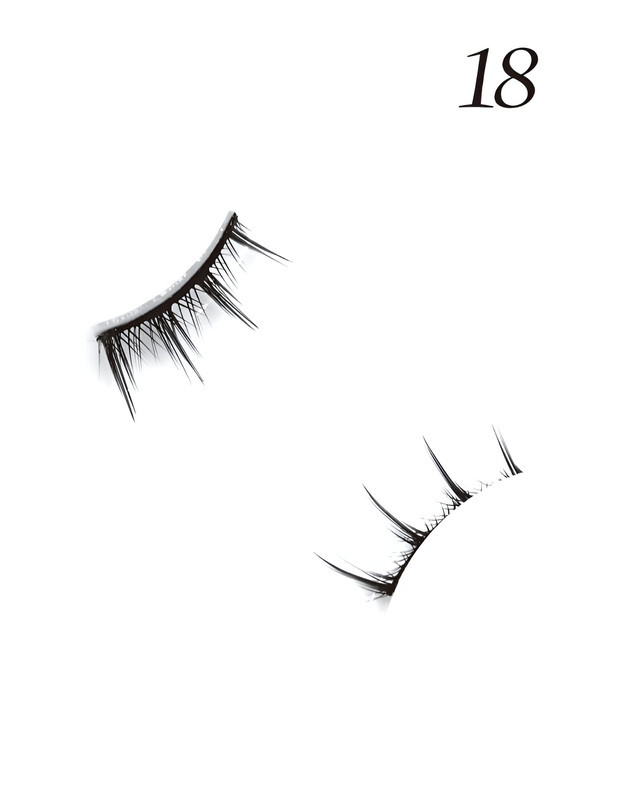 Famina21 Supreme Eyelashes - 20 Models, Natural and Lightweight, Reusable False Eyelashes (FM18)