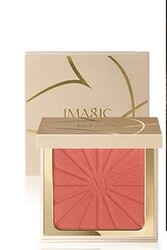 IMAGIC Radiant Highlighter & Blusher Palette  Illuminate & Add a Natural Flush  Buildable Blendable Glow for All Skin Tones (B4 CAUSHED CORAL 8.8gm)