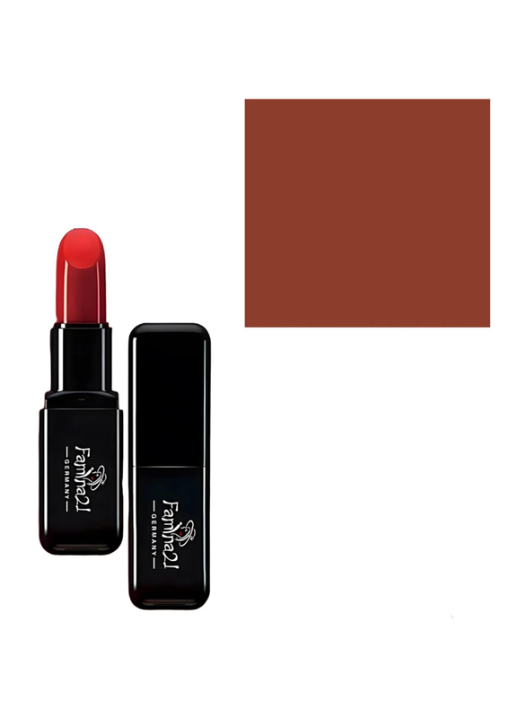 Famina21 Smart Fusion Lipstick with Radiant-Finish, FML02, Brown