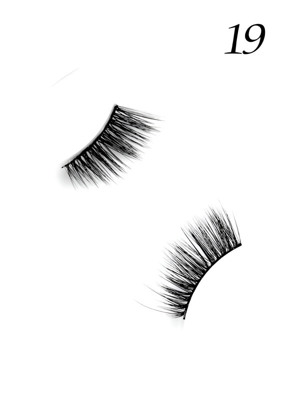 Famina21 Supreme Eyelashes - 20 Models, Natural and Lightweight, Reusable False Eyelashes (FM19)