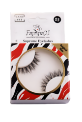 Famina21 Supreme Eyelashes - 20 Models, Natural and Lightweight, Reusable False Eyelashes (FM03)