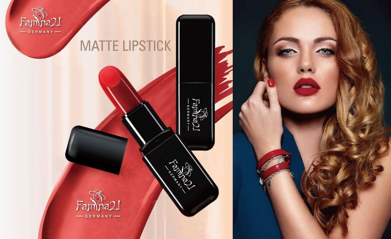 Famina21 Smart Fusion Lipstick with Radiant-Finish, FML17, Purple