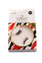 Famina21 Supreme Eyelashes - 20 Models, Natural and Lightweight, Reusable False Eyelashes (FM19)