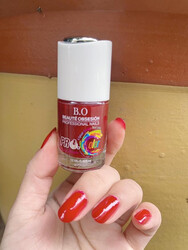 Pro Color Nail Polish Glossy Long wear Multi color 12ml Gel, Big brush, 6 pcs Nail Lacquer G12, 12ML