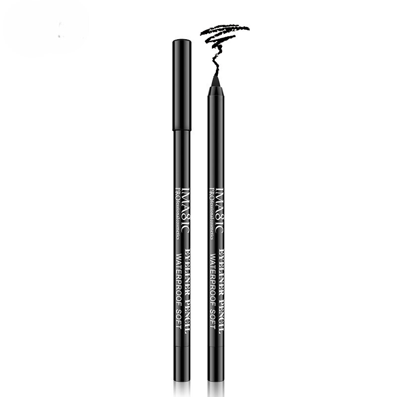 IMAGIC Waterproof Gel Eyeliner Pen  No Smudge Long Lasting HighPrecision Eye Makeup  Black