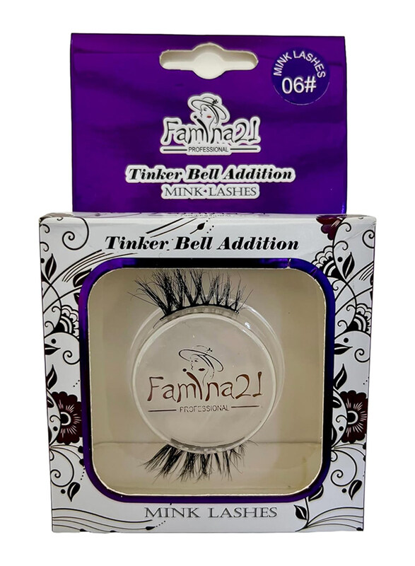 

Famina21 Tinker Bell Addition Mink Lashes, #06, Black