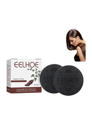 Eelhoe Polygonum Multiflorum Shampoo Bar, 2 Piece, Black