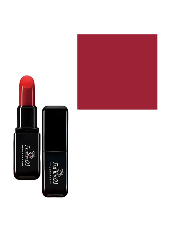Famina21 Smart Fusion Lipstick with Radiant-Finish, FML04, Red