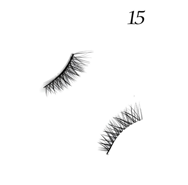 Famina21 Supreme Eyelashes - 20 Models, Natural and Lightweight, Reusable False Eyelashes (FM15)