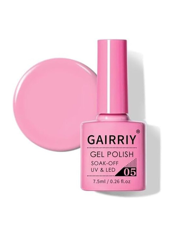 

Gairriy Gel Nail Polish, 7.5ml, 05, Pink