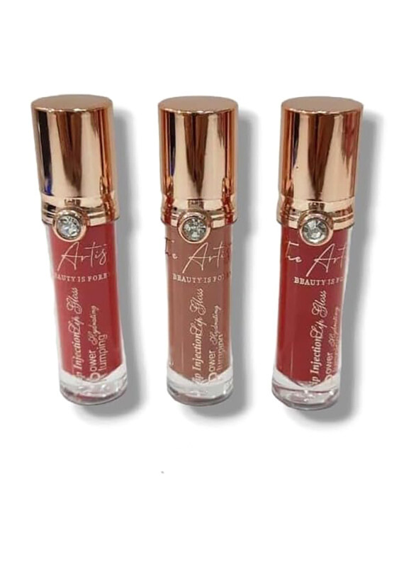 

Generic The Artistary Lip Injection Gloss, 3 Pieces, 48,118,78, Multicolour