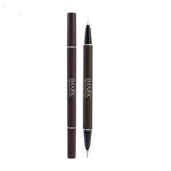 IMAGIC Long Lasting Double Ended Duo Eyeliner  Dual Tip for Precision & Versatility  Smudge Proof Waterproof Eye Makeup (SILVER SHINE & WHITE MATTE)