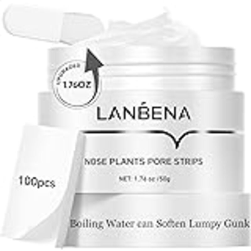 Blackhead Remover Mask, LANBENA Blackhead Strips Blackhead Mask Peel off Mask Facial Pore Cleanser Purifying Face Mask Nose strips (1.05 Ounce)