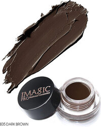 IMAGIC 6 Color Eyebrow Gel Kit with 2 in 1 Brush  Waterproof Long Lasting Brow Gel for Perfectly Defined Brows (Dark Brown)