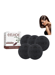 Eelhoe Polygonum Multiflorum Shampoo Bar, 5 Piece, Black